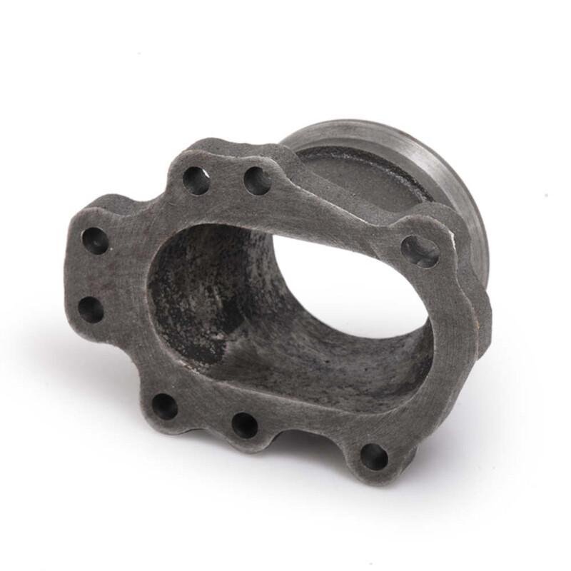 Car T25 T28 GT25 Turbocharger 8 Point 2.5" V-band Flange  Exhaust Manifold Converter Adapter