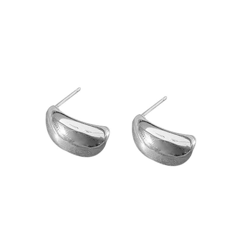 Light Luxury Niche Water Drop Stud Earrings Korean Version Korean Style Temperament Celebrity Style Earrings