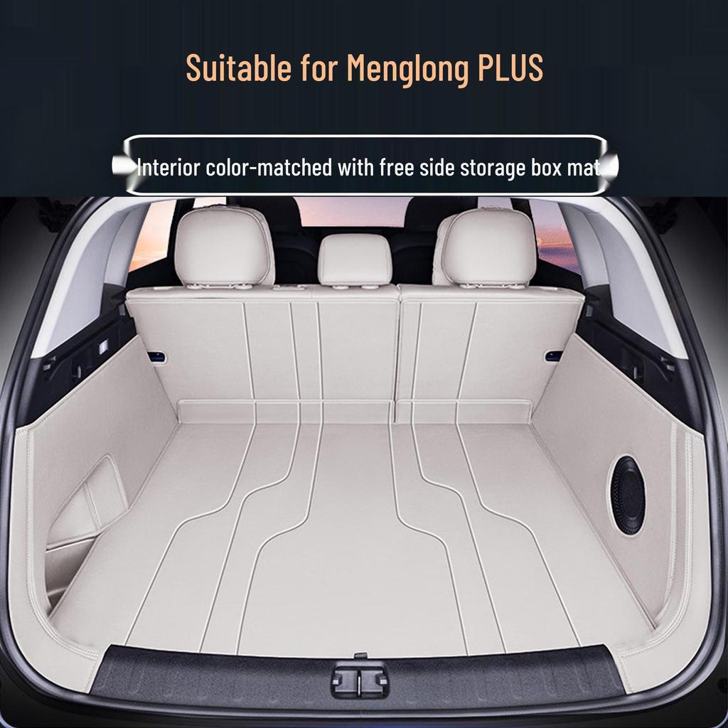 Trunk Mat Full Coverage for 26 Haval Menglong PLUS Models - Tail Box Interior Accessory