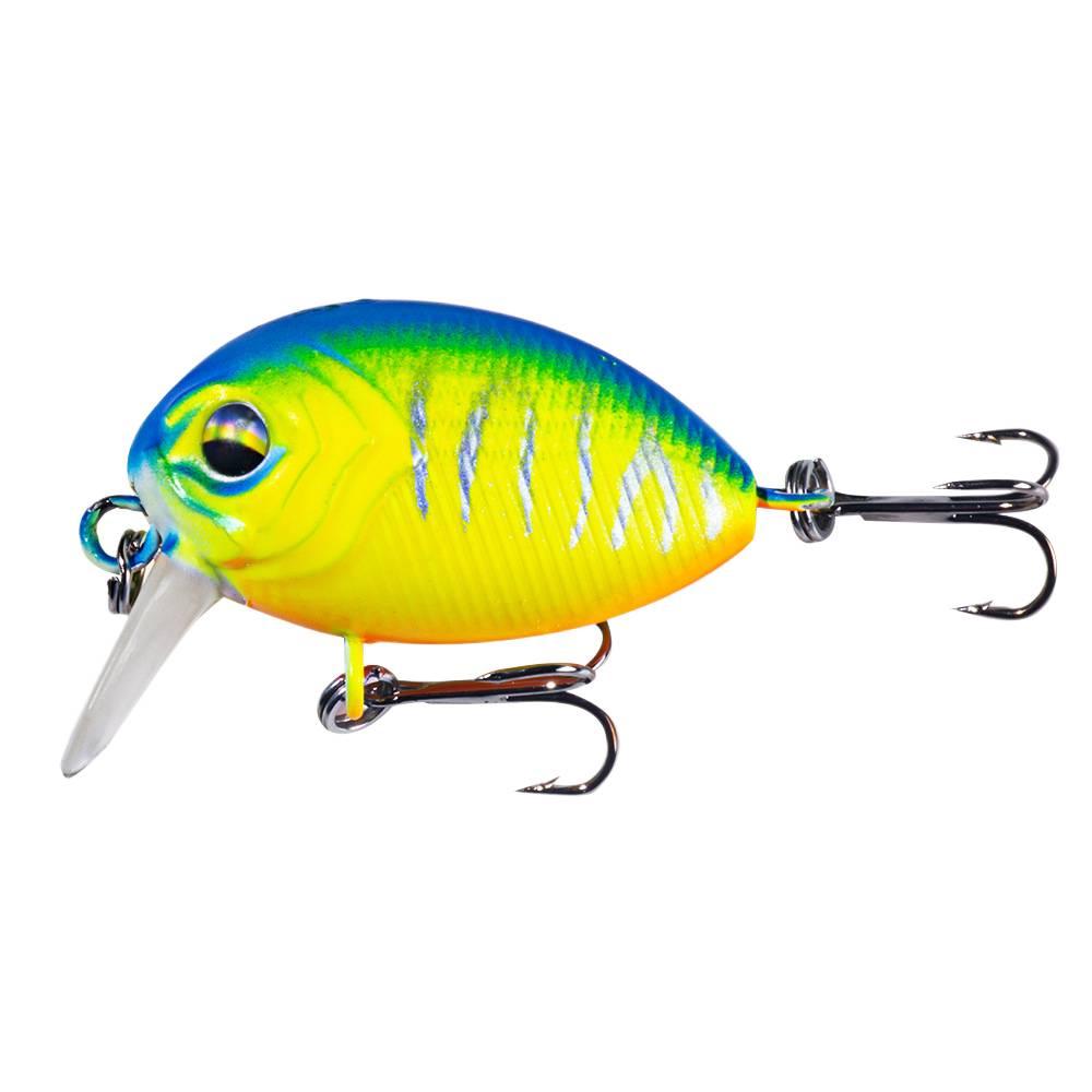 

Rock Little Fat Fish Bait Full Set Micro Minnow Fake Bait Lure Floating Fishing Gear for Outdoor Fishing 3.8CM-3.8G