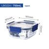 ZISIZ LocknLock Glass Food Storage Container