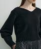 OCTETTE Cotton Waveneck Knit_2Color