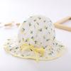 Drawstring Visors Baby Hat Lovely Bow Children Hat Cute Infant Hat  Girl