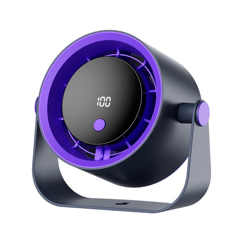 

Portable Rechargeable Mini Desktop Fan: Strong Wind & Long Battery Life Rechargeable Version