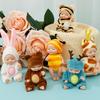 6-12 Stück Mini-Babypuppen Niedliche Mini-Reborn-Puppen mit Kleidung Winzige Babypuppen Glatte Kleine Babypuppen Kindergeburtstage Weihnachtsgeschenk
