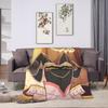 Adam Hazbins Hotels Anime Blankets Velvet Summer Portable Ultra-Soft Throw Blankets for Home Travel Bedspreads