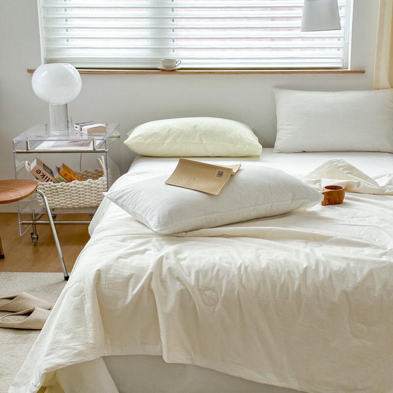 Tri-polar Washed Cotton Soy Fiber Summer Quilt