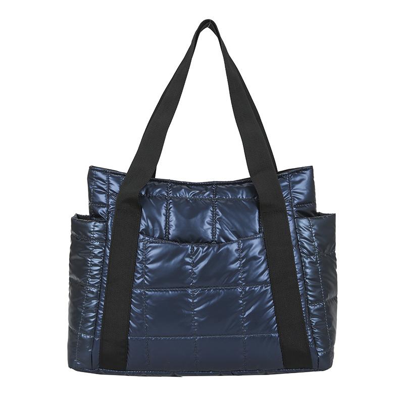 New Fashion Commuter Large Capacity Casual Shoulder Bag Women's Niche Urban Simple Versatile Cotton Clothing Bag