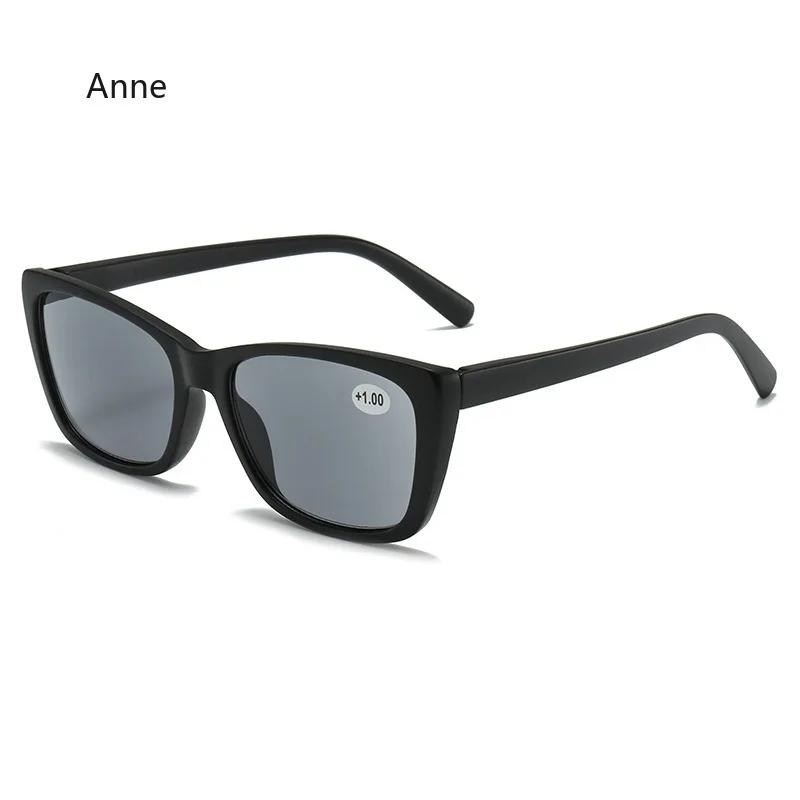 Reading Sun Glasses Men Women Square Classic Frame for Outdoors Use Sunglasses Readers Eyeglasses with Diopter Spring Hinge