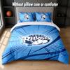 Leeds Rhinos Design Set Biancheria da Letto 1 Copripiumino + 2 Federe Morbido Traspirante Biancheria da Letto per la Casa