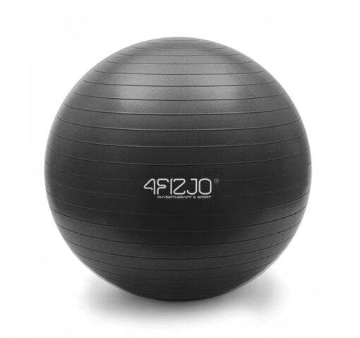 85 cm inflatable gymnastic ball - black
