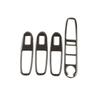For Alfa Romeo 159 2004-2011 Soft Carbon Fiber Car Interior Door Armrest Window Glass Lift Panel Switch Button Frame Cover Trim