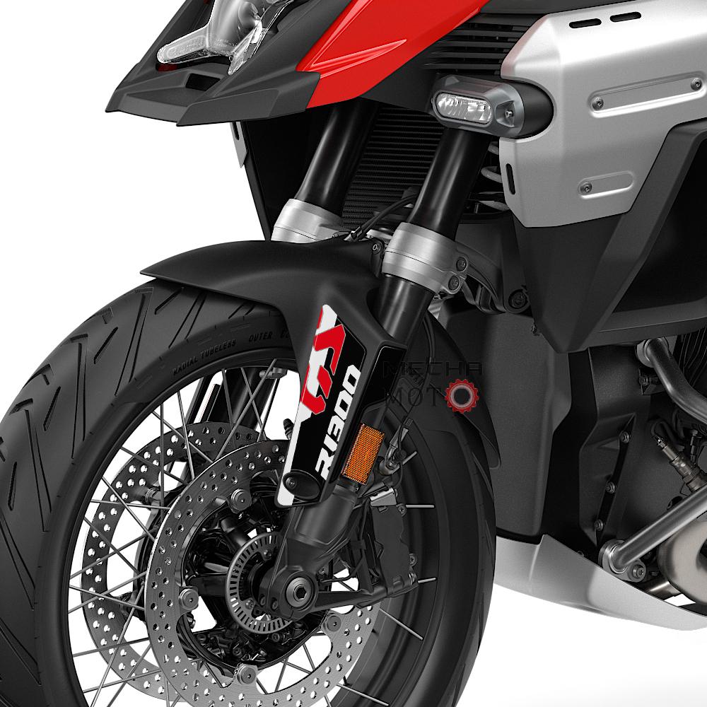For R1300GS R 1300 GS Adventure 2024 R1300GSA 2025 Fender Sticker Motorcycle Decal Protector Kit