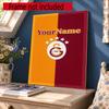 Galatasaray Customize Your Name Diamond Painting Round Diamond Diy Frameless Holiday Artwork Suitable For Home Office Wall Decoration