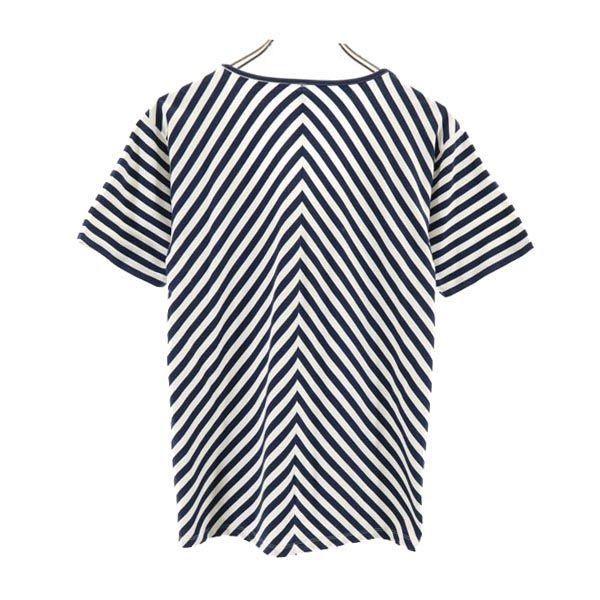 unused glamb made in Japan Border Pattern Short sleeve T-shirt 1 Women Used