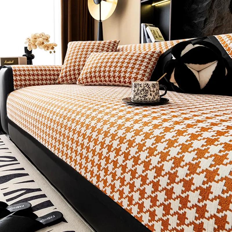 Chenille Tweed Sofa Cushions Chenille Tweed Sofa Cushions 2025 New All Season Universal Anti Slip Dirt Resistant Sofa Cushion