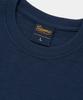 COLUMBIA UNIVERSITY Cu Big Wave Logo S/S T-Shirts Dark Navy