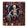 Halloween Flannel Couch Throw Blanket Soft Cozy for Sofa and Bed