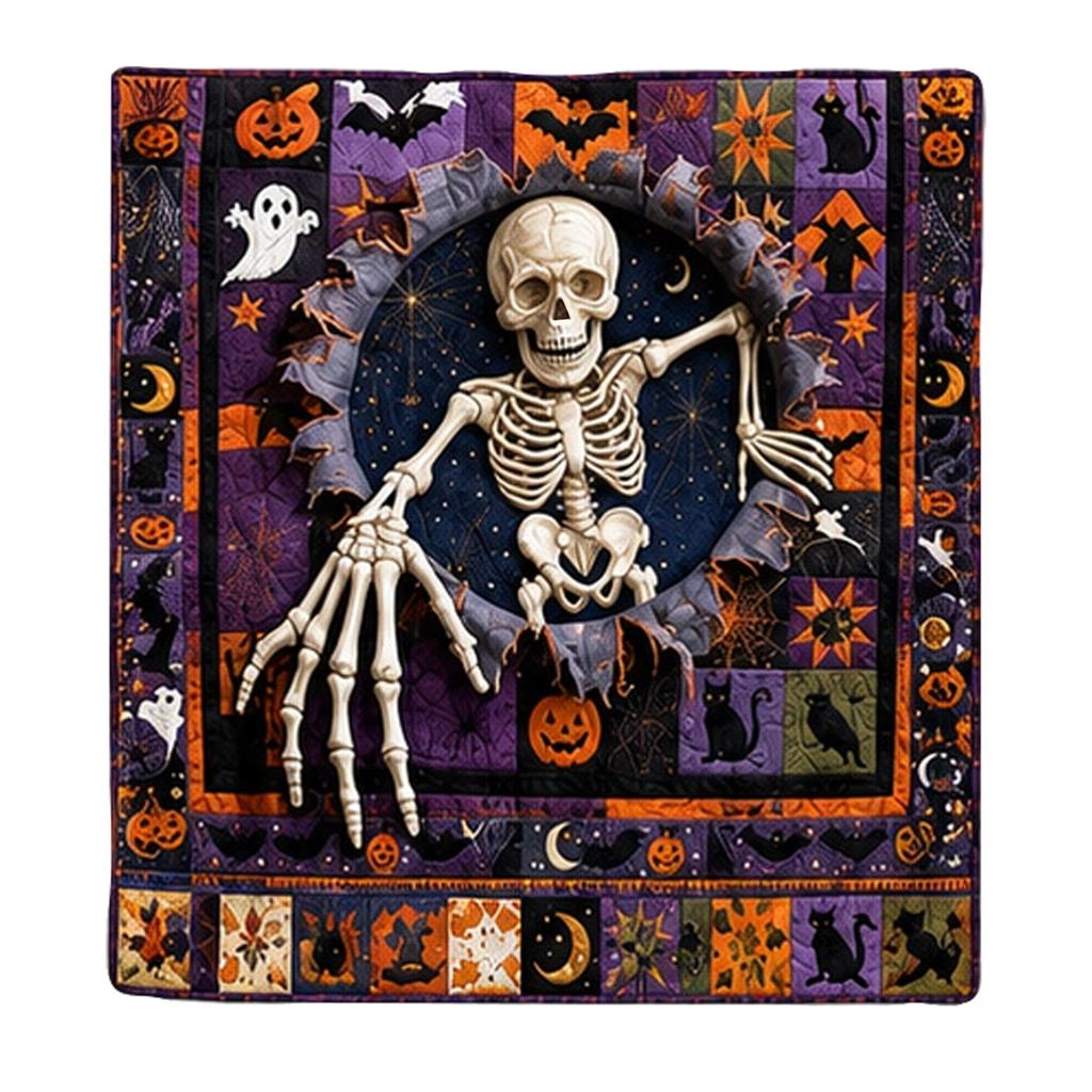 Halloween Flannel Couch Throw Blanket Soft Cozy for Sofa and Bed