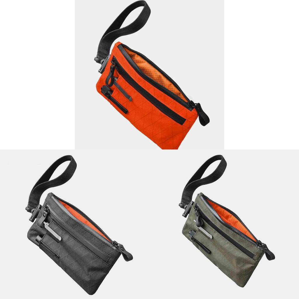 Portafoglio per Carte da Viaggio in Nylon Impermeabile per Organizer Portatile e Chiavi