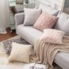 Bed Decorative Feather Plush Fur Pillowcase Home Decoration Cushion Cover Throw Pillow Cover