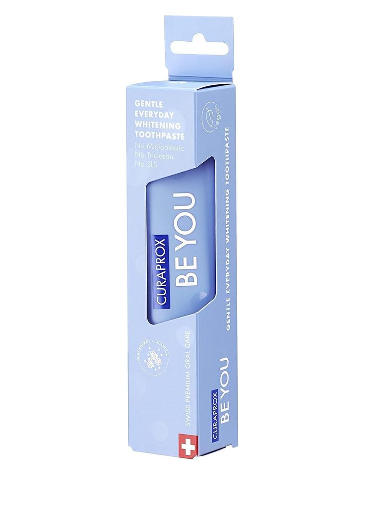 Curaprox Be You Gentle Whitening Toothpaste With Blackberry Flavor For Fresh Breath And Daily Care 60 Ml Pack Of 1