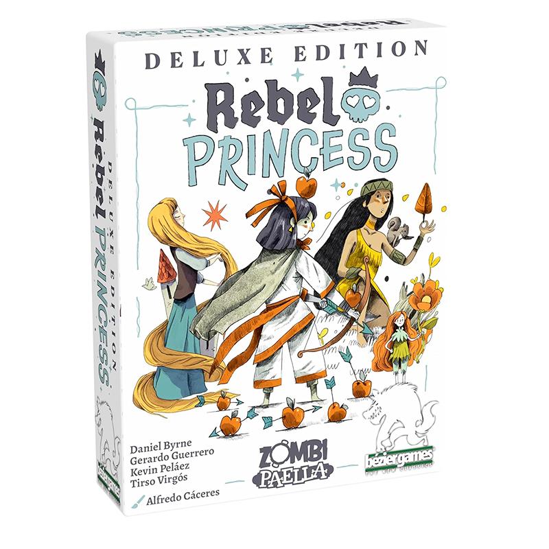

REBEL PRINCESS Deluxe Edition Board Card Game - CLASSIC TRICK-TAKING FOR 3-6 PLAYERS! Ultimate Family Party Game
