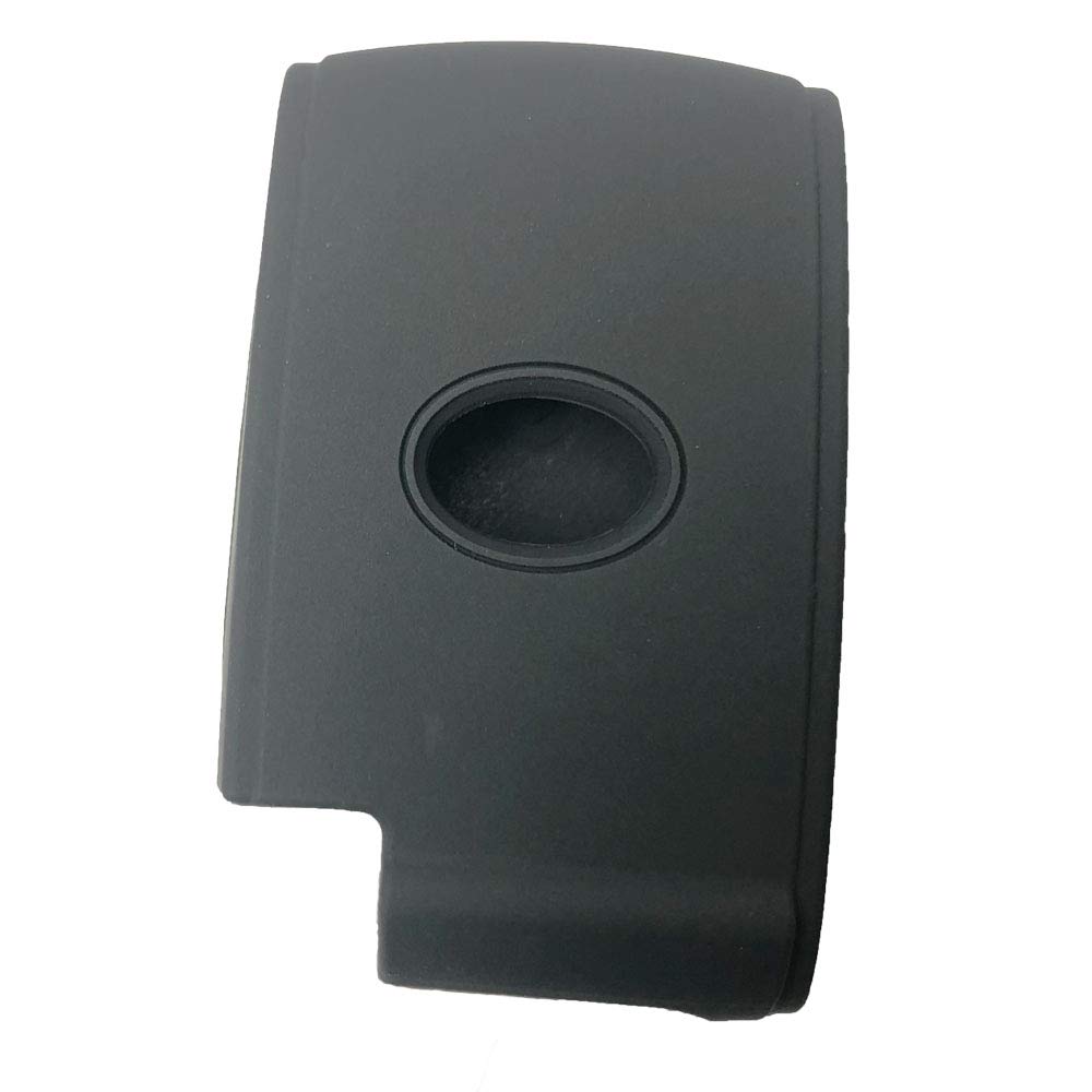 ZIAN Silicone Smart Key Case for Daihatsu Cars Copen Copen LA400K 2 Button Key Cover (MY-DH2J-02) (Black 2 (Red Button))