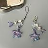 Artistics Mermaids Charm Acrylic Phone Lanyard Portable Keychain With Intricate Designs SturdyEveryday Use