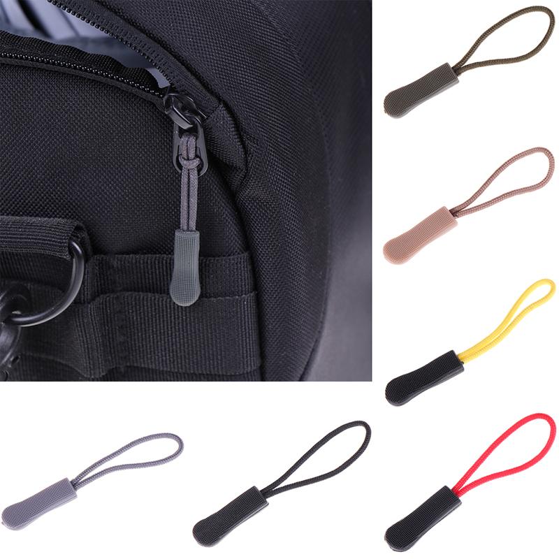 Outdoor Zipper Pull Puller End Fit Rope Tag Fixer Zip Cord Tab Replacement Clip