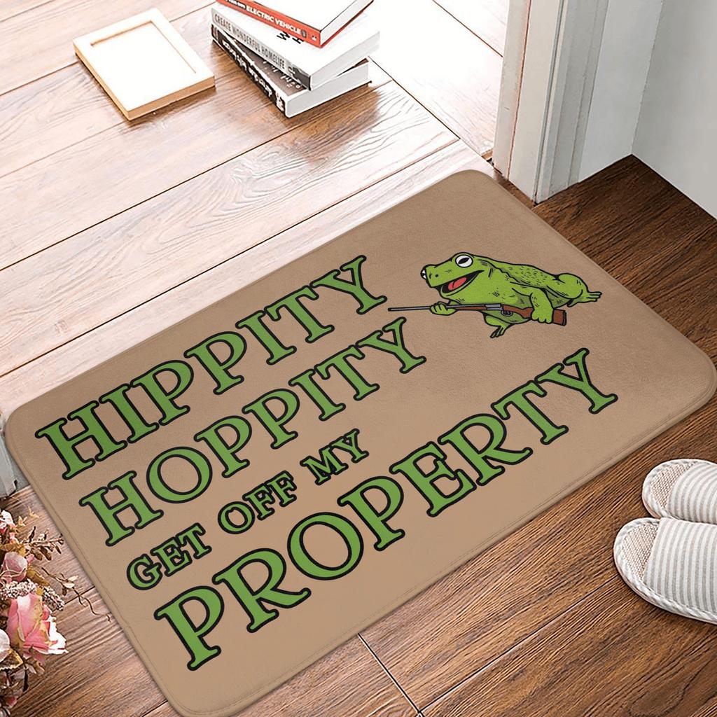 Happy Frog Doormat Mat Anti-Slip  Kitchen Bath Living Room Rug Carpet 40*60cm