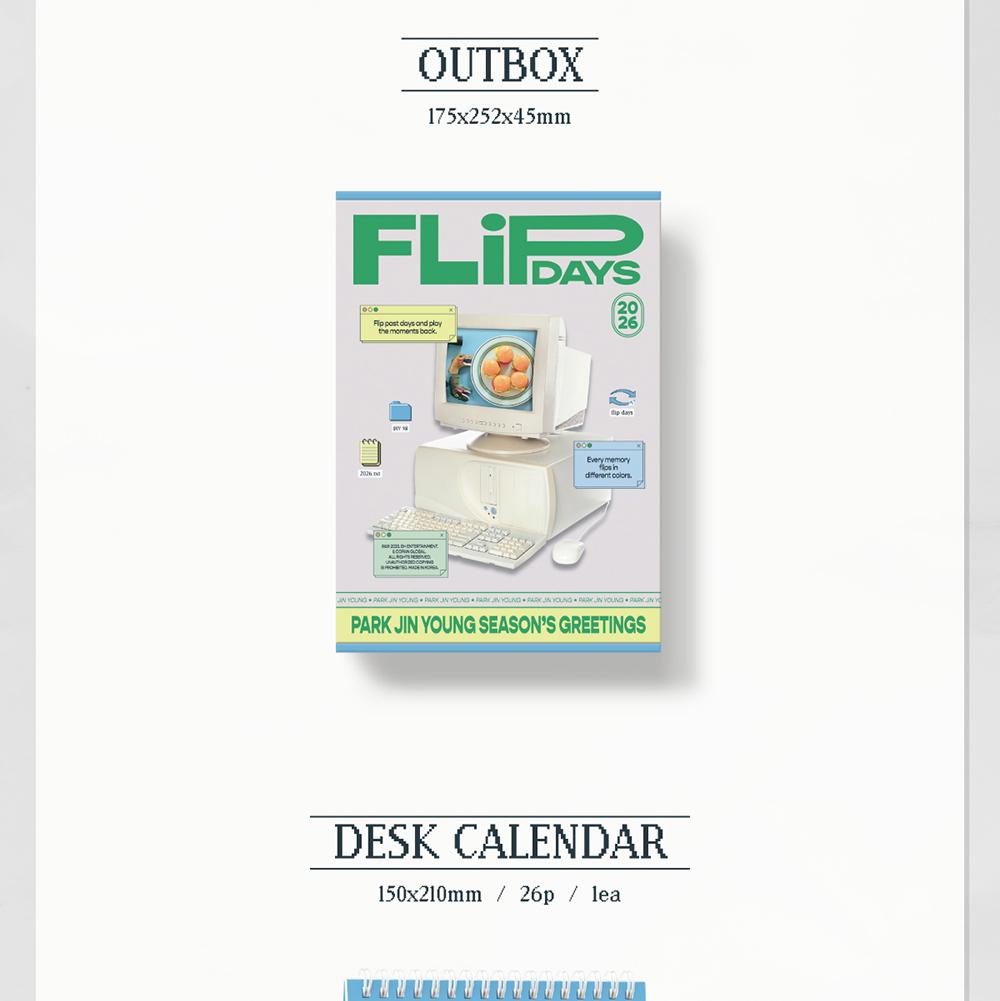 [POB] Park Jinyoung (GOT7) [Flip Days] 2026 SEASON'S GREETINGS