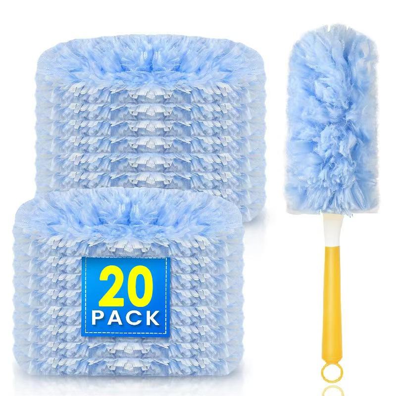 Swiffer Duster Refills 10-Pack, Compatible with Swiffer 360 Duster Handle, Unscented Feather Dusting Refills for Multisurface Cl