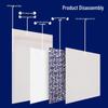 Pearlescent Film Self-Adhesive Bubble Mailer - Waterproof Clothing Package Envelope