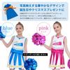 RONGUI Cheerleader Kostüm für Kinder, Größen 100-150 cm, Perfekt für Cosplay, Tanzauftritte, Veranstaltungen, Anfeuern und Halloween (Blau, 140cm)