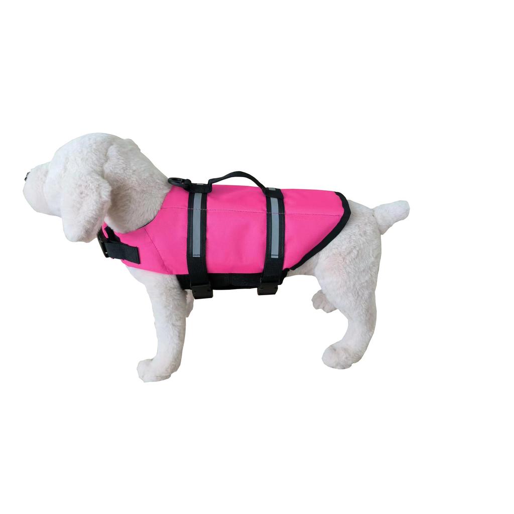 Summer Dog Life Jacket Reflective Adjustable Large Dogs Swimwear Safety Vest Surfing Sailboat Enhanced Buoyancy Pet Lifejackets