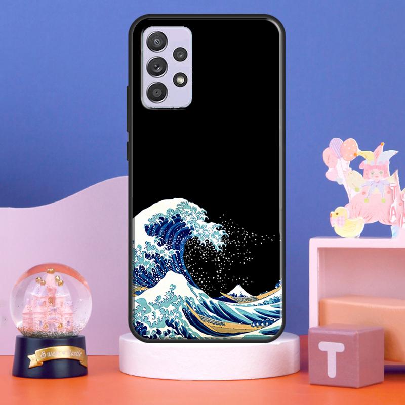 Great Wave Off Kanagawa Japan Case For Samsung Galaxy A32 A52 A12 A16 A26 A36 A56 A15 A35 A55 A34 A54 A13 A33 A53 A17 A06