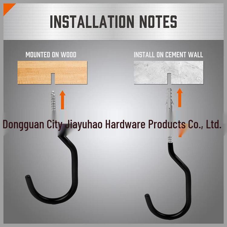 Rubber-Coated Bicycle Hook for Garage - Best Seller