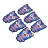 6 Pcs Embroidered Patches Cartoon Sequins Owl Shape Covering Breakages Stains Iron On Patches for DIY Clothing Hats