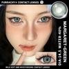 FUNSACHY 1 Pair Green Contact Lenses for Eyes Natural Colored Contact Blue Eyes Lenses Korean Contacts Lenses Yearly Gray Pupil