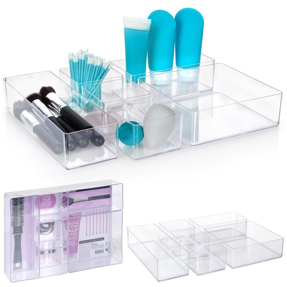 Acrylic makeup organizer