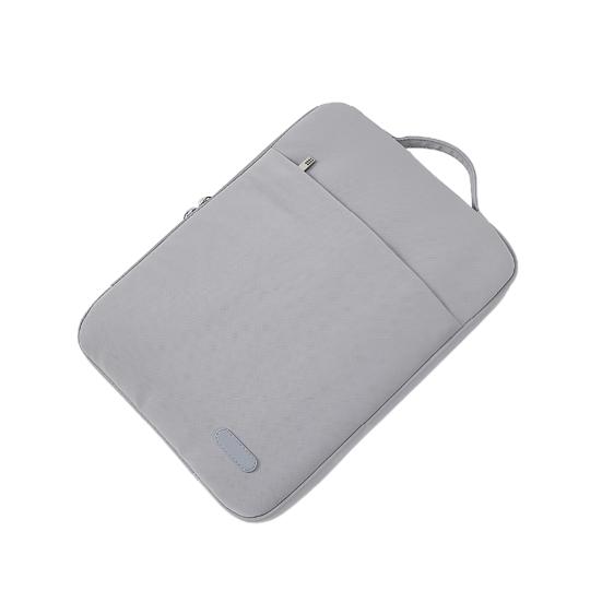 Sacoche durable pour ordinateur portable, conception à double couche, protection hydrofuge contre les chutes