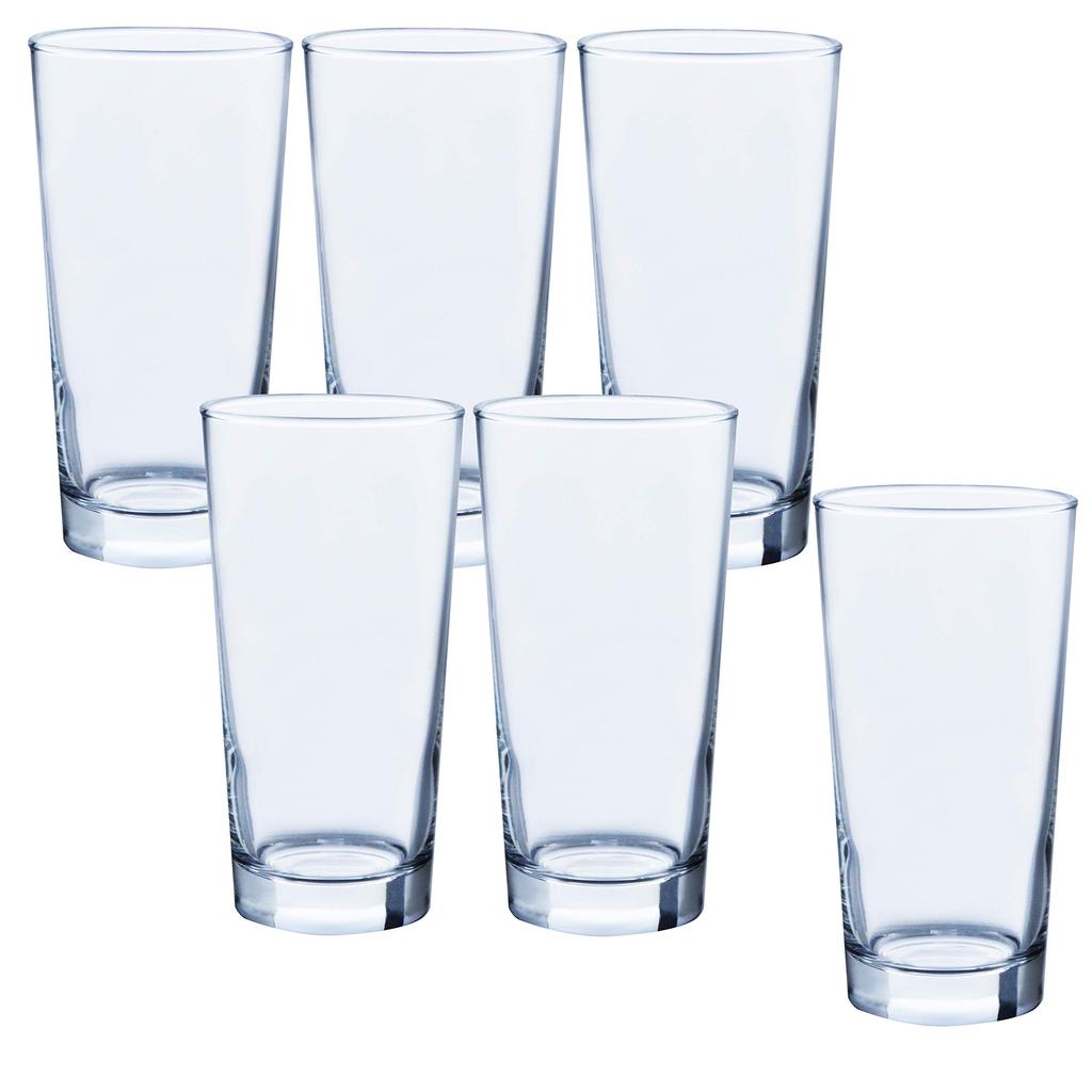 Toyo Sasaki Glass Tumbler Long Set of Made In Dishwasher Glass Beer Highball Sour Chuhai Commercial 00535 Glasses, Tumbler, Tumbler, 435ml, 6, Japan,