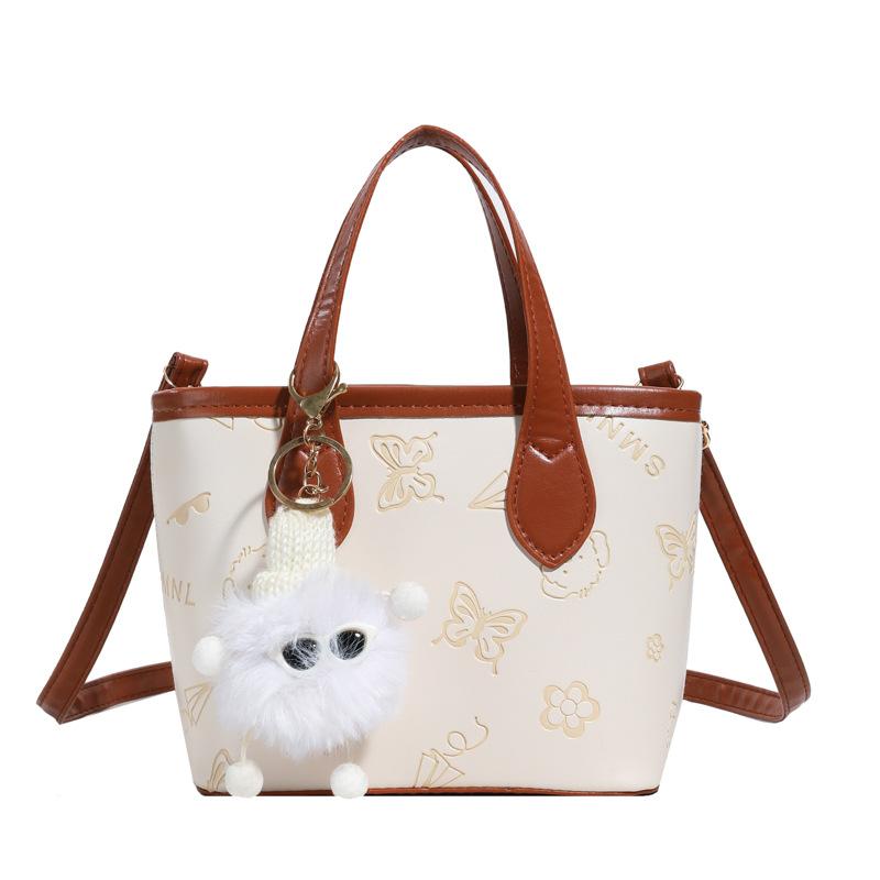Wholesale Fashion Shoulder Bag Women's Summer New Printed Bucket Bag Casual Versatile Diagonal Span Handbag