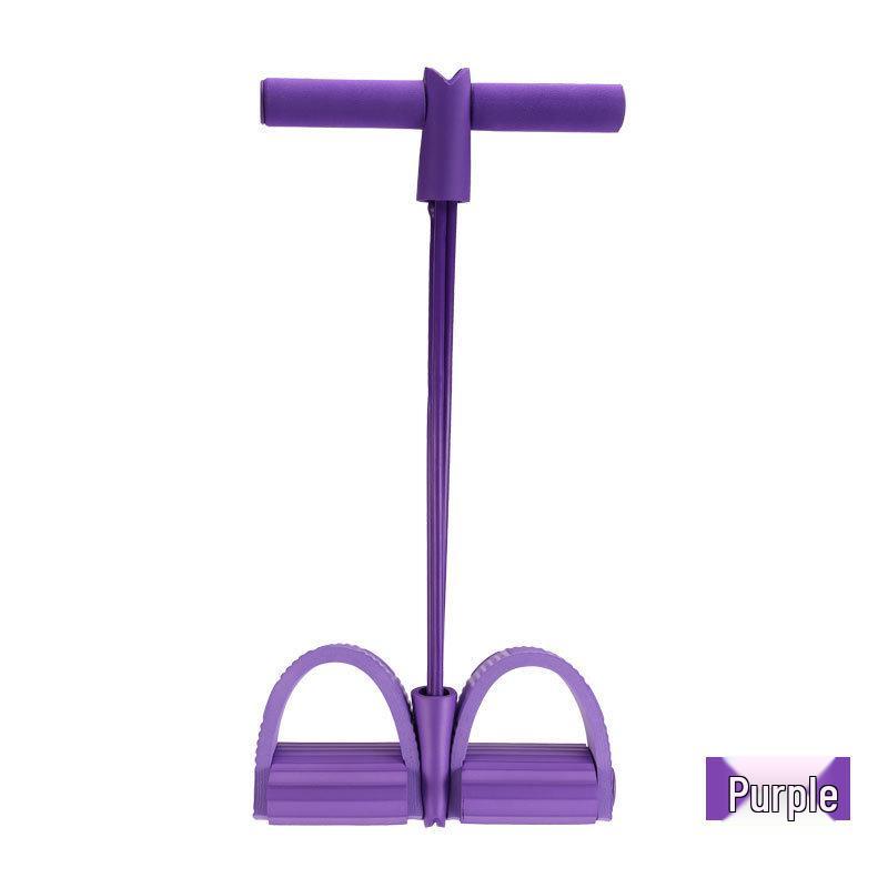 Sit-up Assist Resistance Band: Pilates & Yoga Slimming Abdominal Exercise Tool