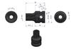 Hexagonal Impact Socket 1/2". 8 Mm. Crmo. Din 3129. Waryński