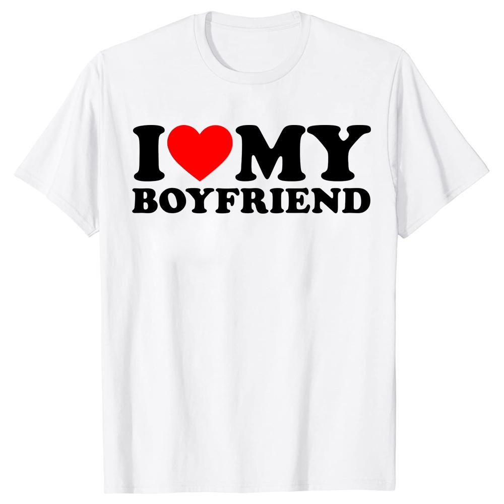 I Love My Boyfriend Clothes I Love My Girlfriend T Shirt So Please Stay Away From Me Funny BF GF Quote Valentine Tee Tops