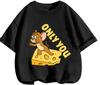 Summer Round Neck T Shirt Cute Kawaii Tom And Jerry Cartoon Print Casual Street Wear Kids Boys Girls 3 14 Years