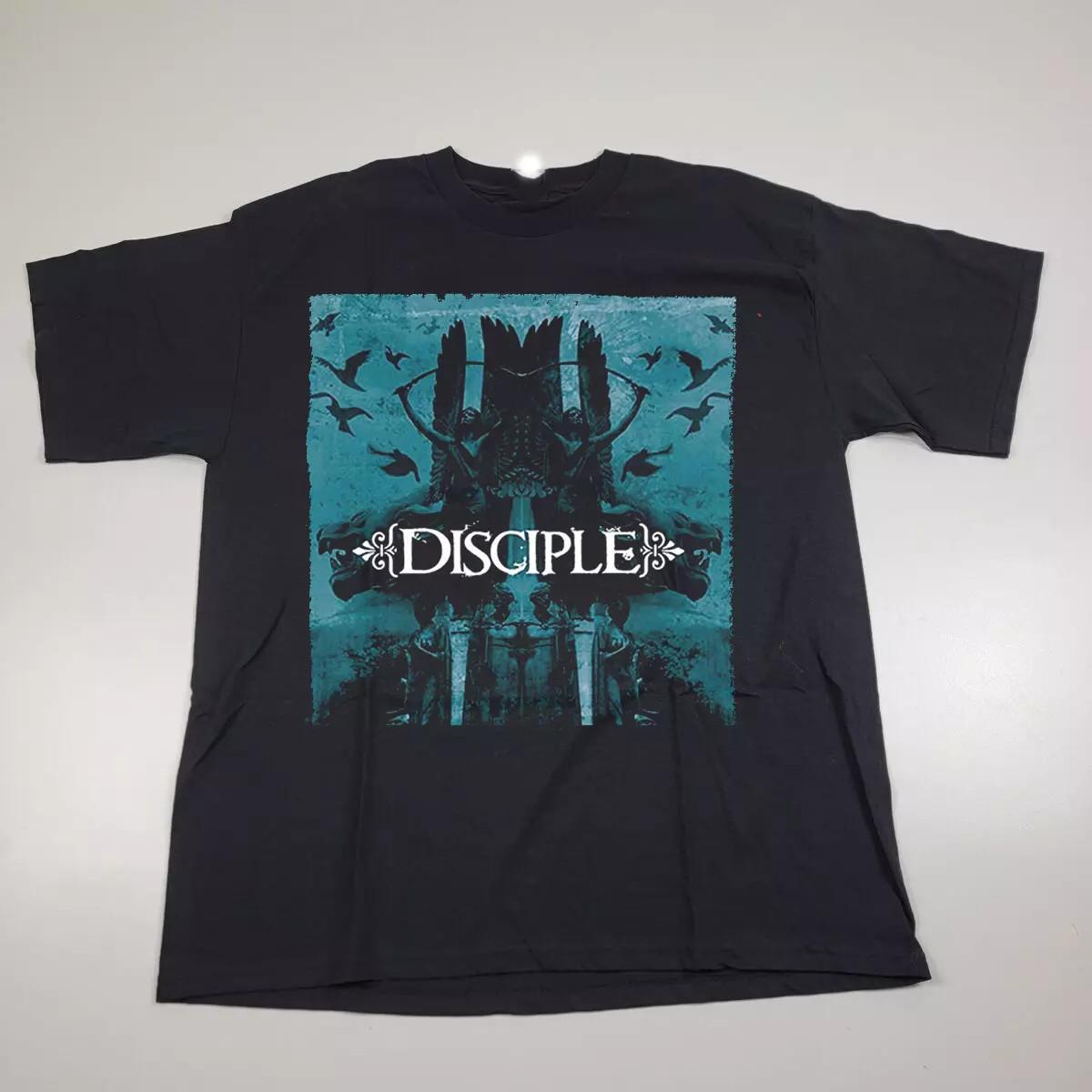 Rare Disciple Band Black Cotton T SHIRT Size S-5XL S разноцветный