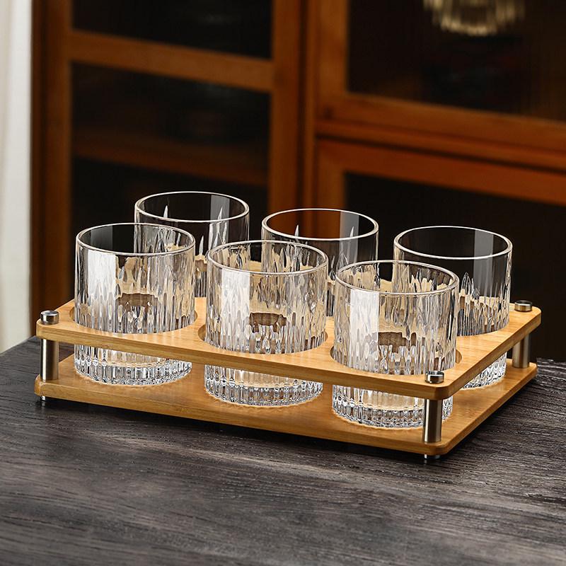 2025 Luxury Whiskey & Cocktail Glass Set - Large Ice Ball Glasses